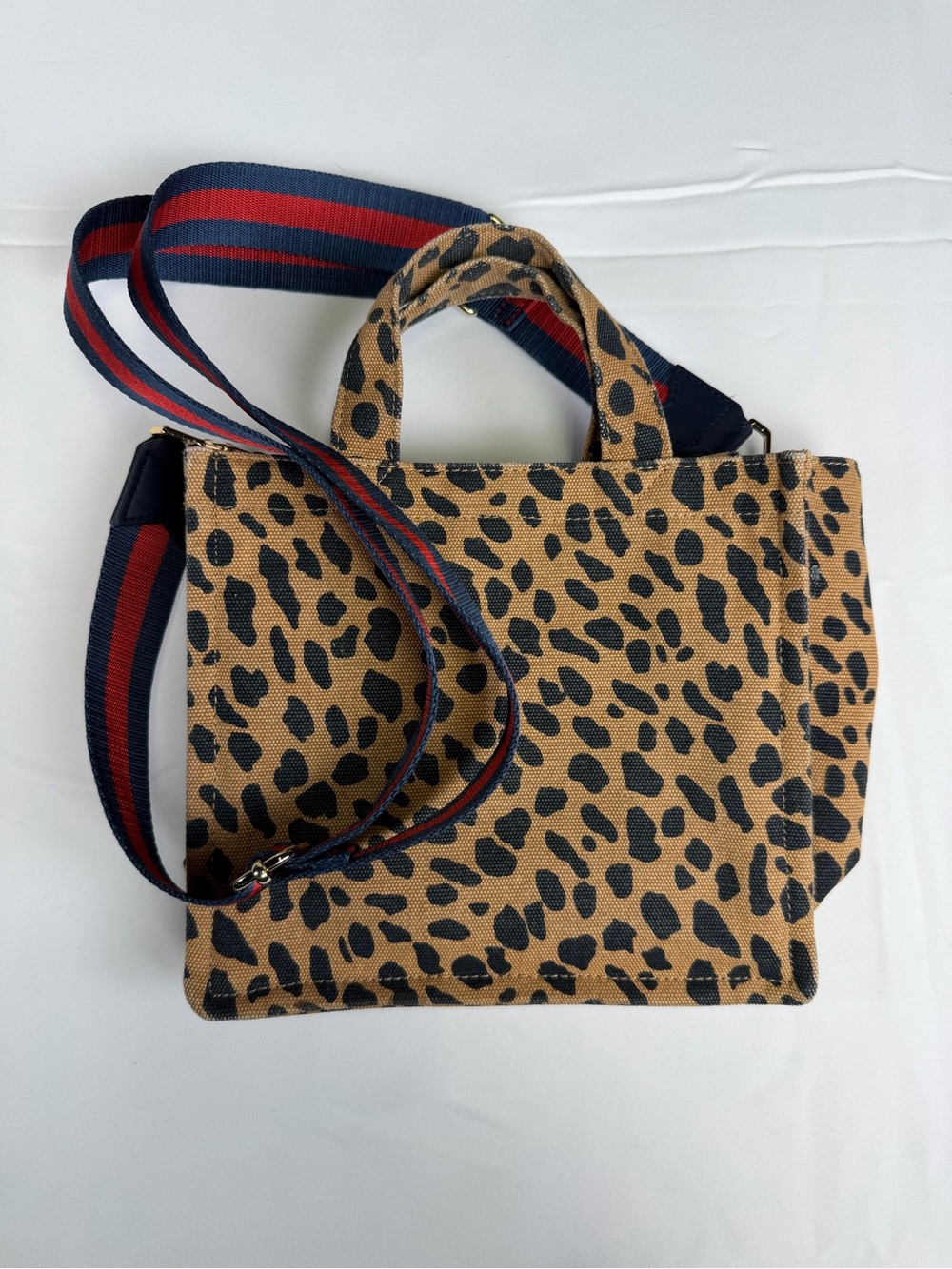 Stella & Dot Mini Leopard / Animal Print Crossbody bag !! - Picture 7 of 14